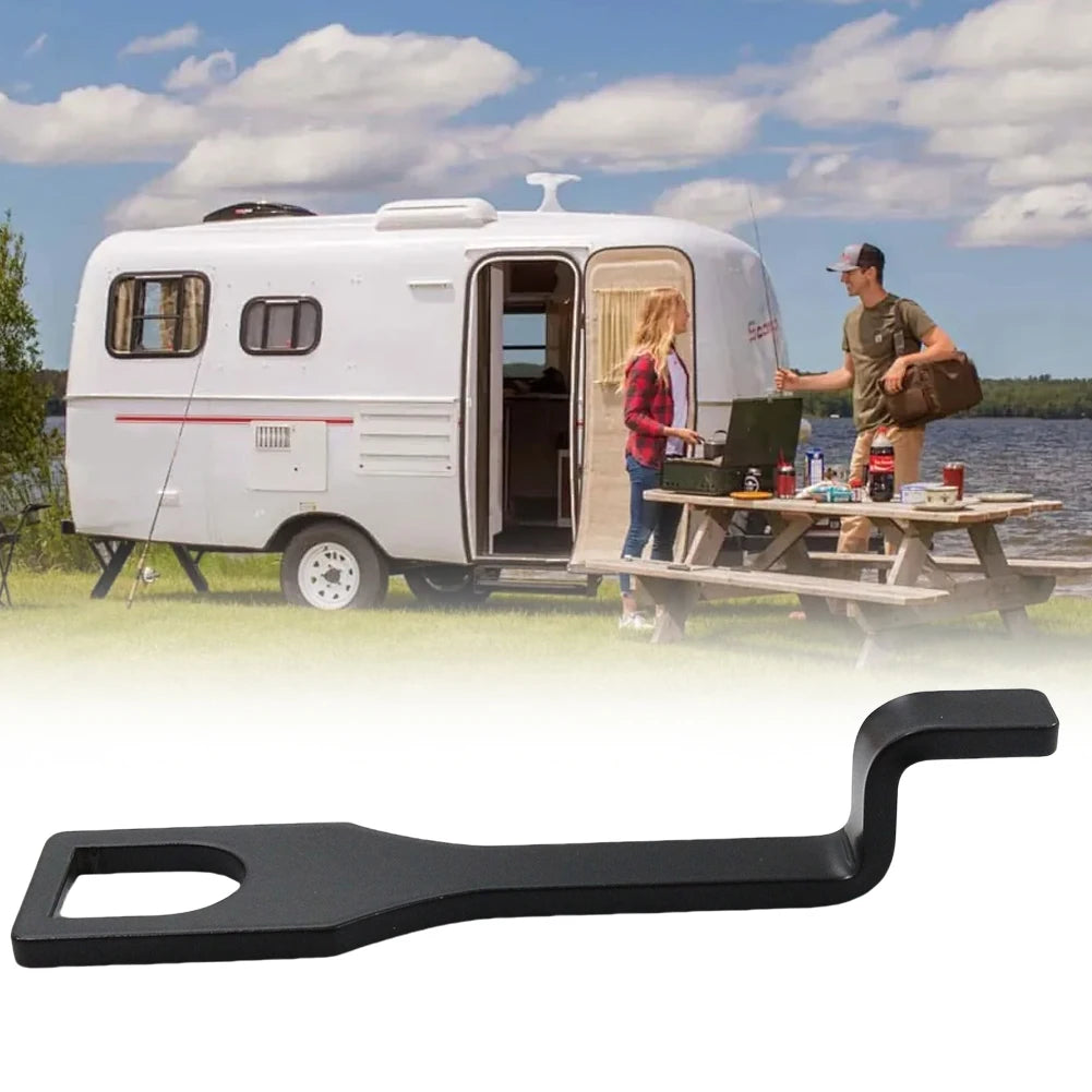 15cm Tailgate Barn Door Standoff Holder Stainless Steel Fresh Air Vent Lock Hook Holder Car Trunk Support Rack for VW T5  Bus
