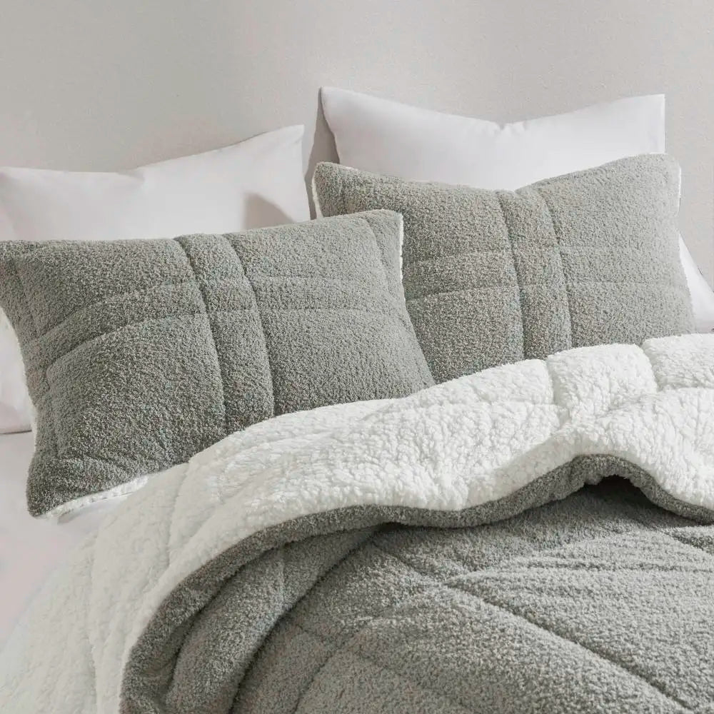 Comforter Set King Feathersoft Material Features A Soft Buttery Hand Feel for Maximum Comfort