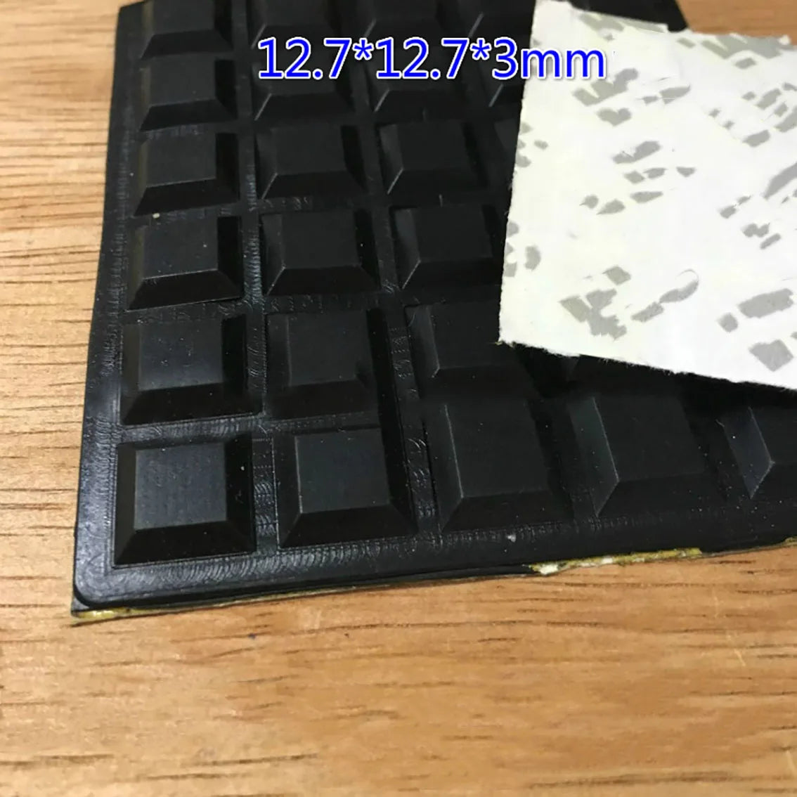 1-100Pcs Rubber Feet Self-adhesive Furniture Pads Protectors Shock Absorber Feet Pad  Laptop Speakers Appliances Protect Mats