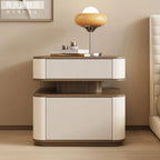 Minimalist Modern Aesthetic Bedside Table With Drawers Design Storage Nightstand Space Saving Mesa De Noche Bedroom Furniture