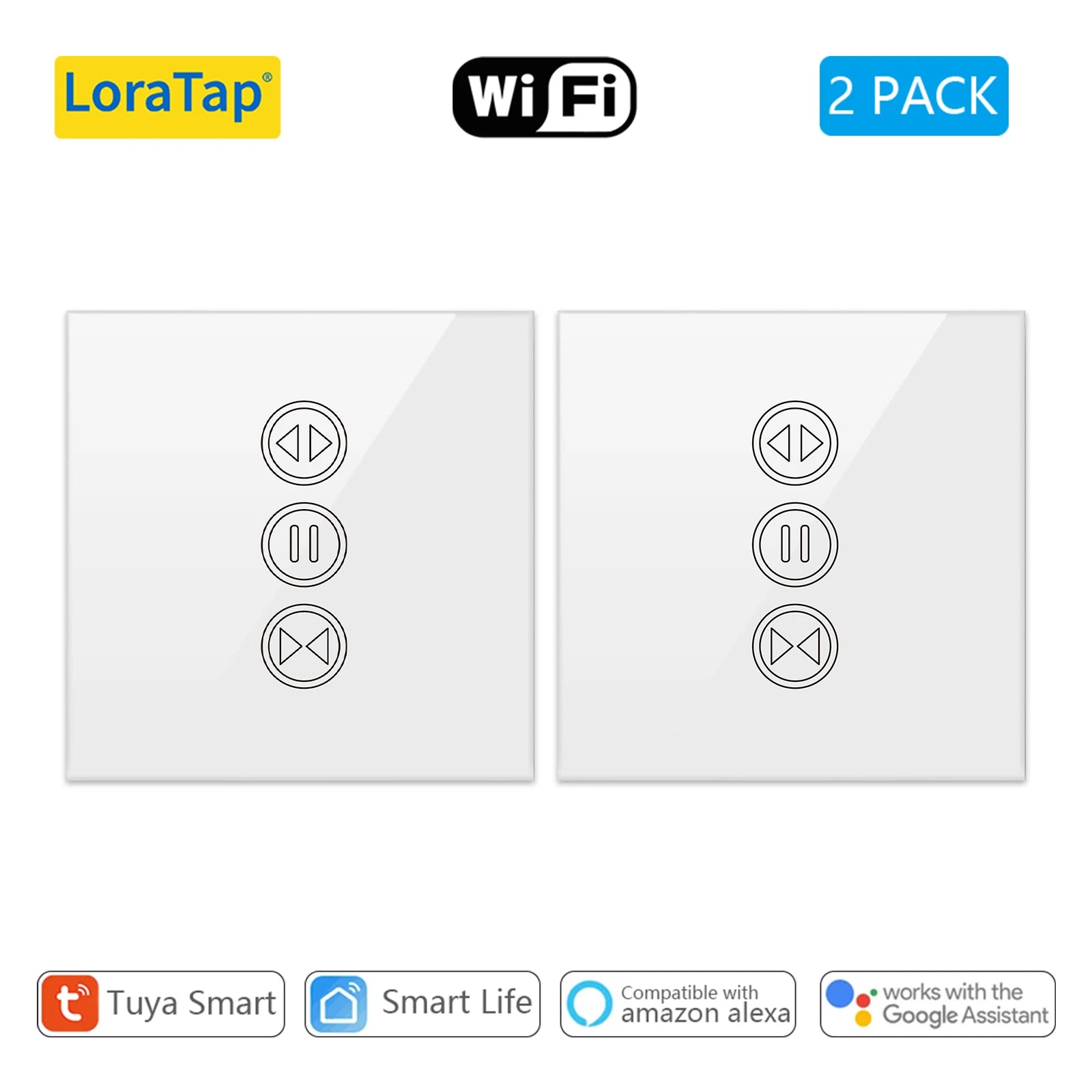 Tuya Smart Life WiFi Curtains Blinds Switch Roller Shutter Electric Motor Google Home Alexa Voice Control Connected House Engine