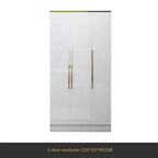White Gold Wardrobe Designer Clothes Waterproof Children Wardrobe Organizers Nordic Vestidor De Armario Abiertos Hotel Furniture