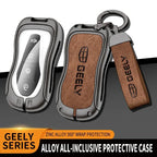 Alloy Car Remote Key Fob Cover Case Holder for Geely Tugella 2020 Azkarra Xingyue Boyue Pro Atlas Pro Gili Tugella Accessories