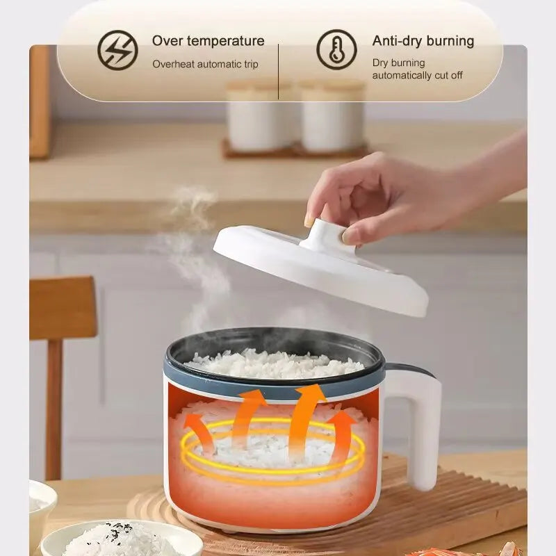 Electric Rice Cooker Single Double Layer 220V Multi Cooker Non-Stick Smart Mechanical MultiCooker Steamed Rice Pot For Home
