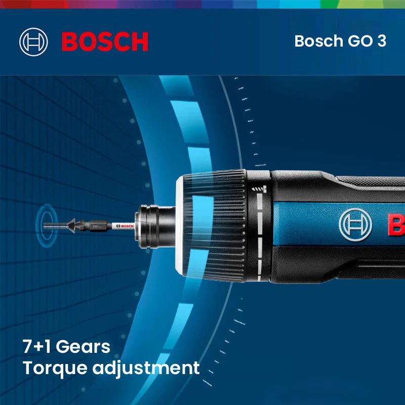 Global Brand BOSCH Go 3 Electric Screwdriver 3.6V 2Ah Cordless Mini Hand Drill Professional Woodwork Screw Driver PK BOSCH GO 2