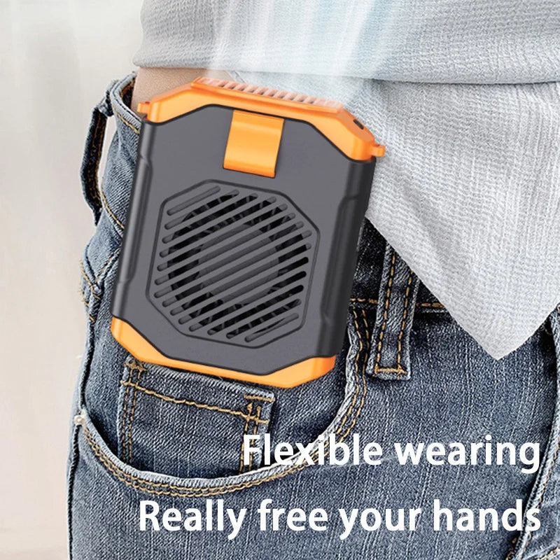 Xiaomi Mini Waist Fan USB Rechargeable Waist Clip Fan Air Cooler For O