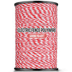 200/500M Roll Electric Fence Rope Polywire with Steel Poly Rope for Horse Animal Fencing Ultra Low Resistance Wire and Accessory