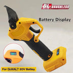 Fit for Dewalt 20V 18V Battery Electric Scissor Cordless Pruner Shears Branches Cutter Pruning Garden Power Tools