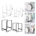 Kitchen Cabinet Plate Storage Countertop Dish Rack Drawer Dinner Plate Partition Drain Rack Layered Storage Rack Accessories