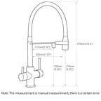 Bagnolux Copper Kitchen Faucets Chrome Kitchen Sink Black hose  Mount Pull Down Dual Sprayer  Nozzle  Mixer Water Taps