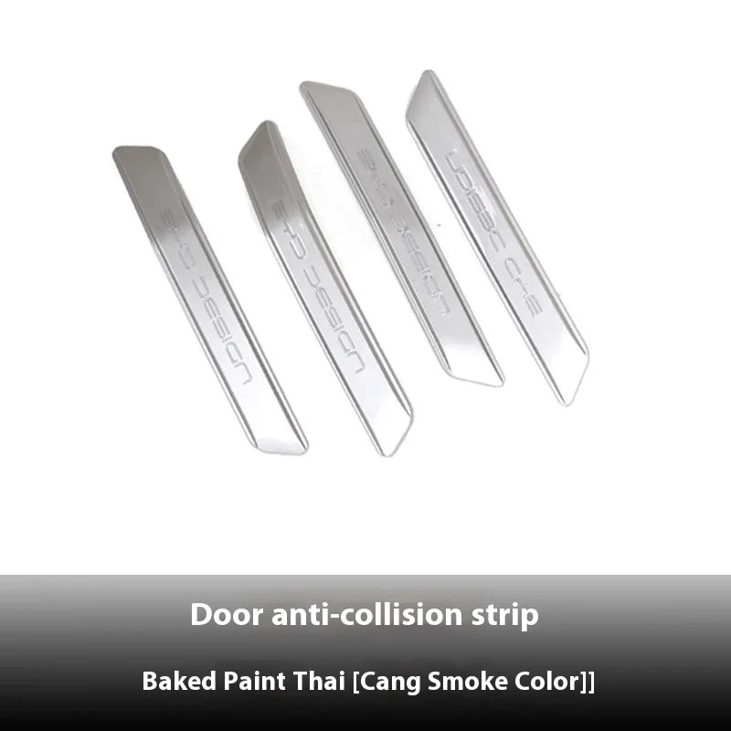 For BYD Song Plus DMI Seal U Sealion 6 Car Door Bumper Guard Anti-Collision Protective Strip Sticker EV Car accessories