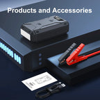 Car Battery Jump Starter Digital Display Portable Car Battery Booster