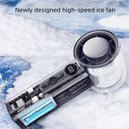 Large Battery Neck Hanging Fan High speed Refrigeration Small Personal