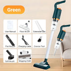 Cordless Vacuum Cleaner 6000PA Powerful Suction for Home & Car Handheld Cleaning Robot Auto Vacuums Strong Suction Cleaner