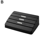 Desk Footrest Adjustable Under Foot Rest for Under Desk at Work with Massage Foot Stool Under Desk 5 Height Position Adjustment