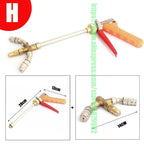 Fan Shaped High-pressure Spray Gun Large Area Combined Orchard Greenhouse Atomization Hand Pressure Sprinklers 1/4'' Adapter