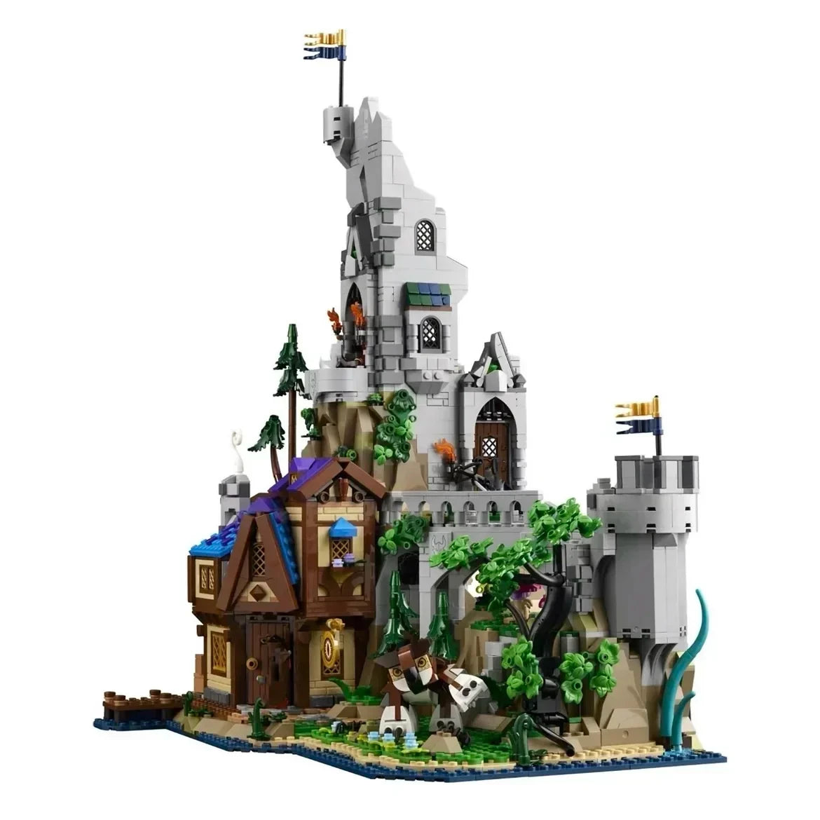 2026 New version  Dungeons & Dragons: The Legend of the Red Dragon Children's Birthday and Party gifts, Building block toys