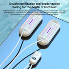 Shoe Dryer Household Multi-Functional Dehumidification UV Dryer Deodorization Rapid Drying, Foot Warming Suitable Portable Dryer