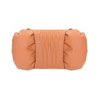 Summer Car Headrest Lumbar Nappa Leather Support Pillow Set Soft Comfortable Breathable Car Neck Pillows Car Seat Accessories