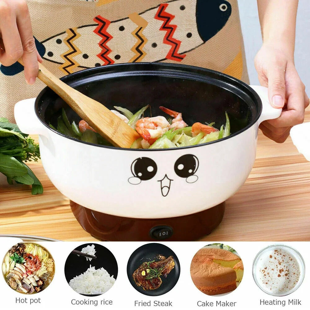 Electric MultiCooker - Multifunctional 2.3L/2.8L Non-stick Rice Cooker, Frying Pan & Hotpot | AlluCanFind