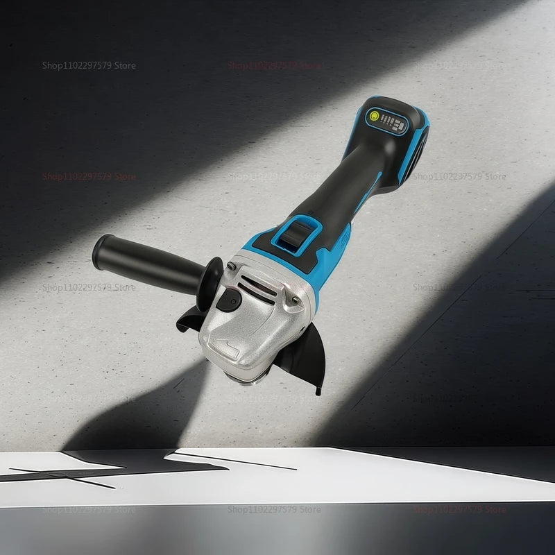 125mm Brushless Cordless Angle Grinder Compatible For Makita 18V Li-ion Battery Multi-Tool for Cutting Grinding Polishing