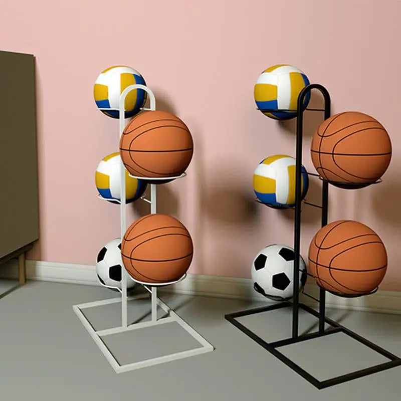 Multi-Layer Children Basketball Storage Rack Ball Football Storage Basket Placed Rack Kindergarten Volleyball Stand Holder