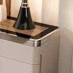 Living Room Modern Cabinets Knobs Italian Light Stainless Cabinets Wooden Storage Cassettiera Stanza Da Letto Home Accessories
