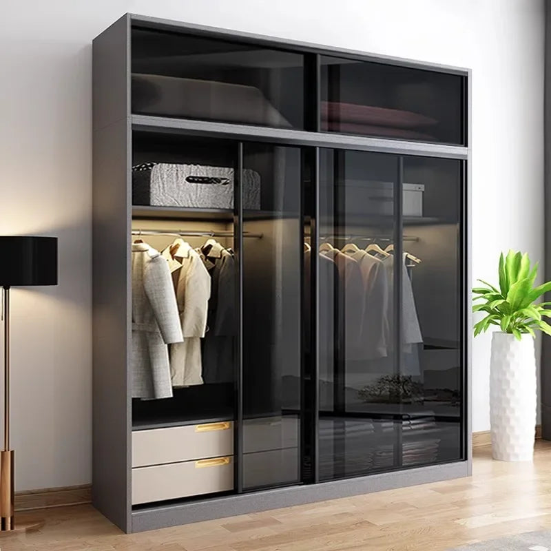 Shelf Storage Organizer Wardrobe Luxury Queen Hotel Cheap Dressers Wardrobe Living Room Guarda Roupa Casal Furniture Home