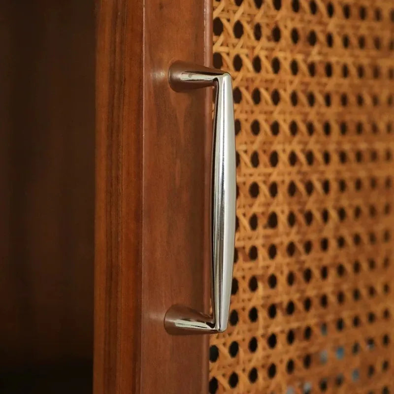 Kitchen Bedroom Accessories Furniture Wardrobe Pulls Modern Chromed Brass Kitchen Cabinet Storage Handles Drawer Knobs Hardware