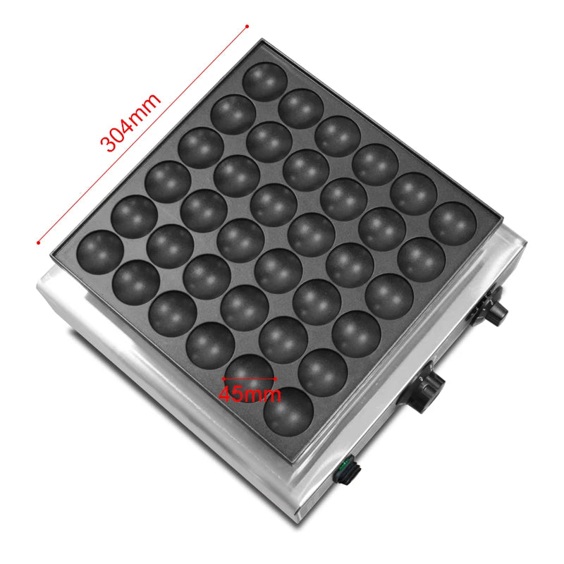 Electric Waffle Maker 36 holes Nonstick Mini Dutch Pancake Maker mini pancake maker machine Dutch Poffertjes grill muffin