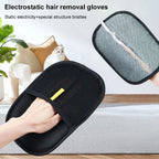 Pet Grooming Deshedding Gloves - Brush for Dogs, Cats & Rabbits with All Hair Types | AlluCanFind