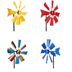1PCS Creative Metal Rotating Windmill Outdoor Decoration Wrought Iron Windmill Pastoral Decoration Garden Courtyard Arrangement