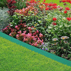 【Breeins】Landscape Edging Length No Digging Garden Edging Kit Include 15/30 Spikes, Premium Yard Edging Fence with One Spike p