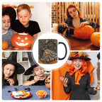 1pcs Witch Coffee Mug 350ml Ceramic Coffee Cup Water Cups Summer Winter Drinkware Birthday Gifts Halloween Gift For Women Men