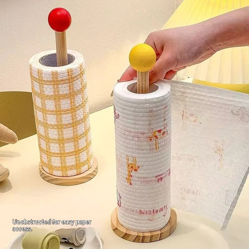 Kitchen paper towel holder lazy cloth hanger roll paper holder plastic wrap holder disposable cloth kitchen paper roll holder.