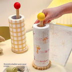 Kitchen paper towel holder lazy cloth hanger roll paper holder plastic wrap holder disposable cloth kitchen paper roll holder.