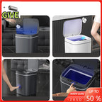 Automatic Paper Basket Touch Trash Bin for Kitchen Home Accessories Dustbin Bucket Intelligent Sensor Trash Can Smart Induction