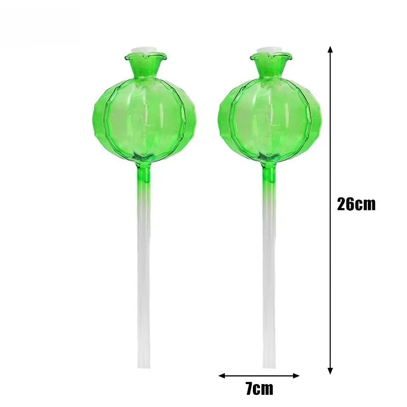 Self Watering Kits Glass Waterers Drip Irrigation Devices Plant Watering Device Gardening Indoor Flowers Plant Irrigation System