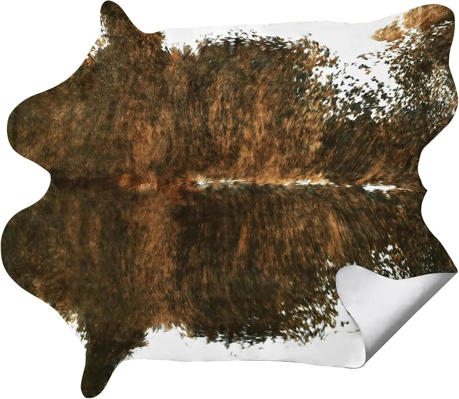 NOAHAS  Faux Fur Animal Cow Hide Carpet,Sturdy and Large Size Cow Print Rugs, Suitable for Bedroom Living Room Western Decor