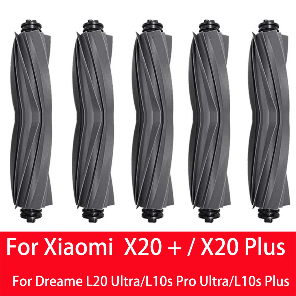 Main Brush For Xiaomi Robot Vacuum X20 + / X20 Plus For Dreame X30 Ultra/ X40 Ultra/ L10s Ultra/ L20 Ultra/ L10s Pro Ultra Parts