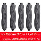 Main Brush For Xiaomi Robot Vacuum X20 + / X20 Plus For Dreame X30 Ultra/ X40 Ultra/ L10s Ultra/ L20 Ultra/ L10s Pro Ultra Parts
