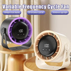 Multifunctional Desktop Circulation Fan 100 Wind Speeds LED Digital Di