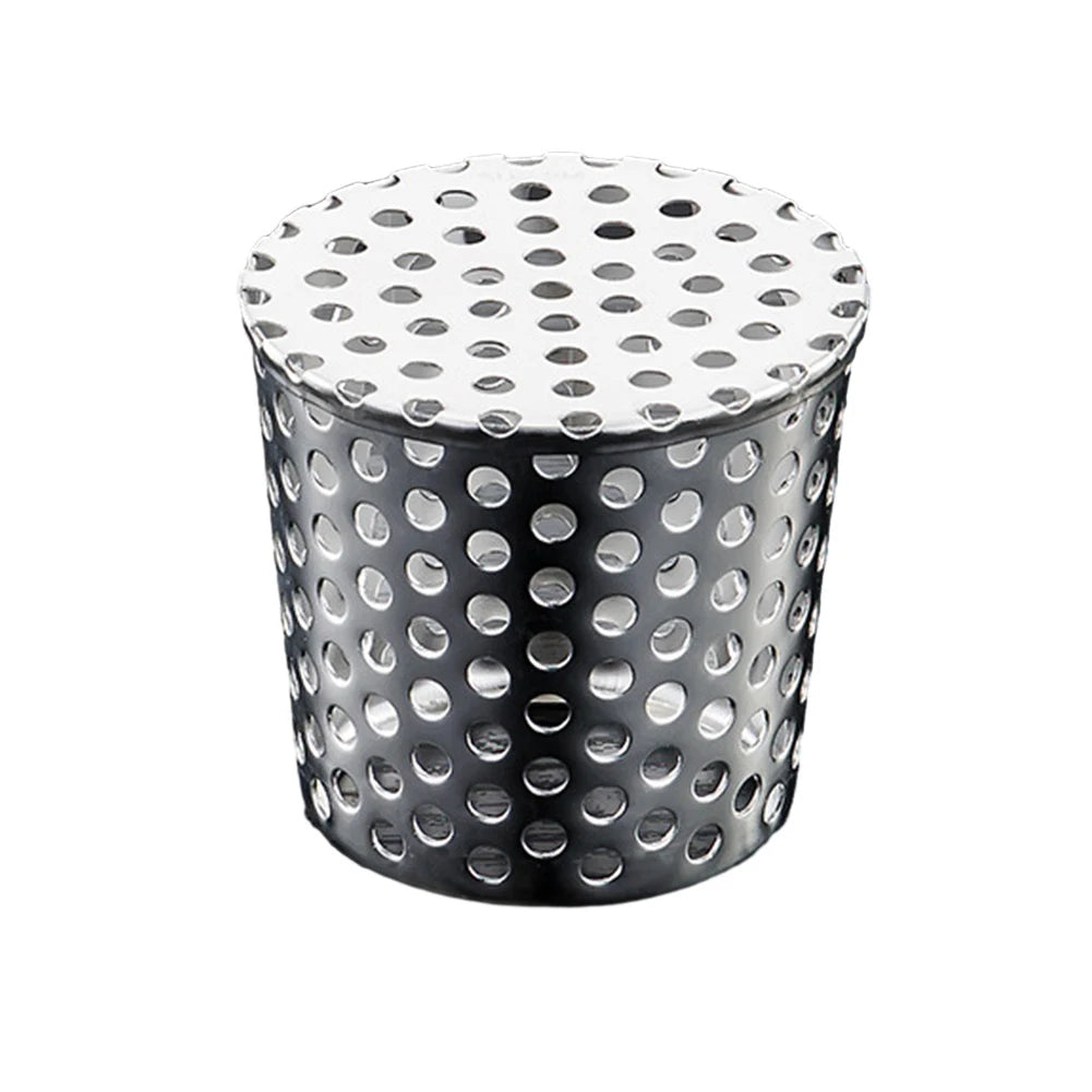 Drainage Cover Floor Drain Wall Insert Anti-blocking For Rooftop Balcony Outdoor Rain Bucket 50-200mm Practical