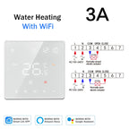 Tuya Wifi Thermostat Electric Heating Smart Room Thermostat Underfloor Heating Wifi Connected Thermostat 220V  Goolge Home Alexa