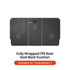 YZ TPE Car Floor Mats for Tesla Model Y Juniper 2025 Luggage Mat Set Four Seasons Waterproof Anti-slip Trunk Mat
