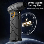 130000RPM Turbo Jet Blower LED Lighting 130000RPM Air Blower Brushless Motor Turbo Fan Wind Speed 8000mAh Battery Strong Breeze