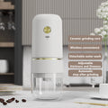 2024 New Electric Coffee Bean Grinder Ceramic Grinding Core Wireless Adjustable Automatic Electric Coffee Grinder Handheld Home