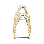Small Kitchen Iron Storage Rack European Style Installation-free Dish Plate Holder Iron Art Metal Drainin Rack Rack Accessories