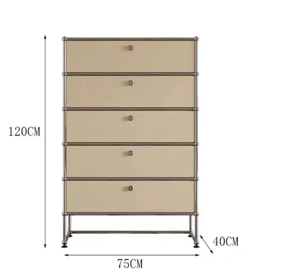 Module Combination Sideboards Cabinet Drawer Living Room Cabinets Side Chest of Drawers Hallway Storage TV Stand Bedroom Cabinet
