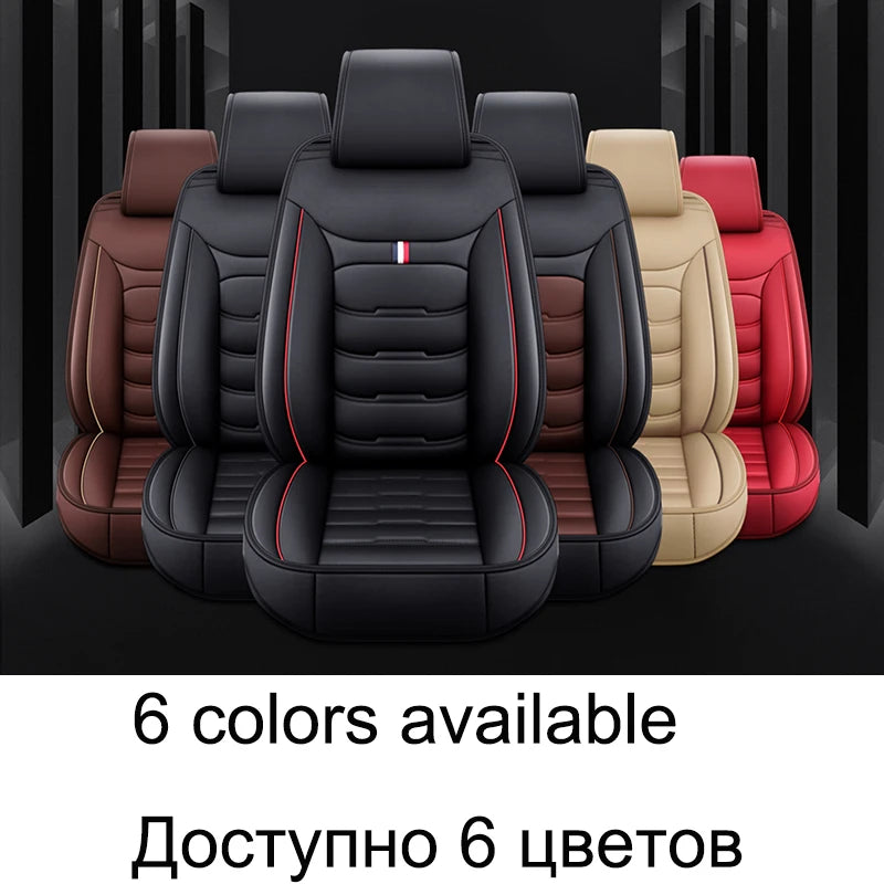 5 Seat Car Seat Covers for Hyundai SOLARIS CRETA Ix35 TUCSON GETZ I30 I40 ELANTRA SONATA Santa Fe Car Accessories Auto Goods